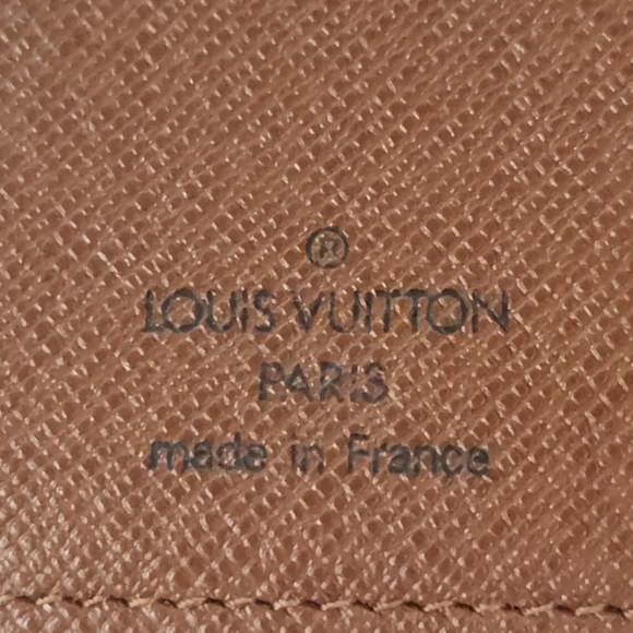 Louis Vuitton Bifold Vintage Square Elise Monogram Wallet Purse Double Sided - Picture 11 of 11